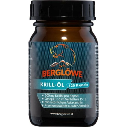 Berglöwe Krilno olje, Omega 3 - 120 kaps.