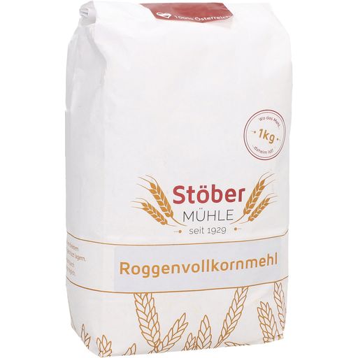Stöber Mühle GmbH Whole Grain Rye Flour - 1 kg