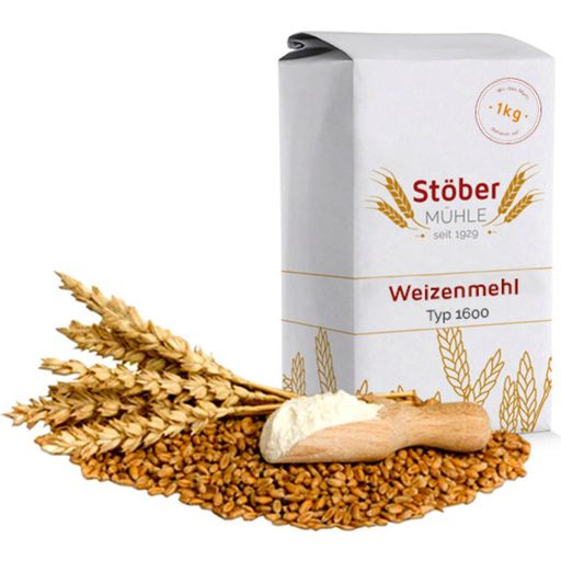Stöber Mühle GmbH Organiczna mąka pszenna typ 1600 - 1 kg