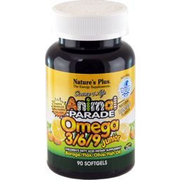 Nature's Plus Animal Parade® Omega 3/6/9 Junior - 90 Gel-kapsule