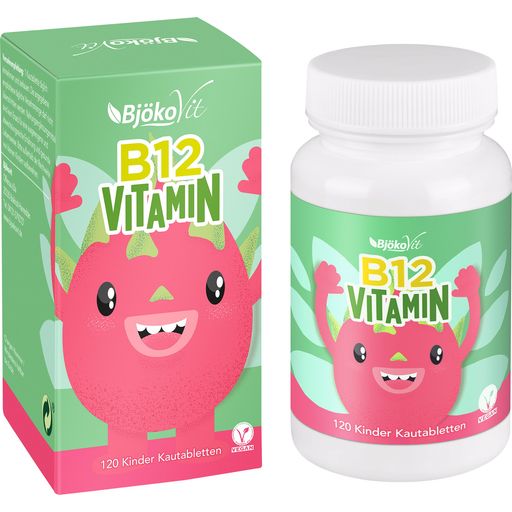 BjökoVit Vitamine B12 pour Enfants - 120 comprimés à mâcher