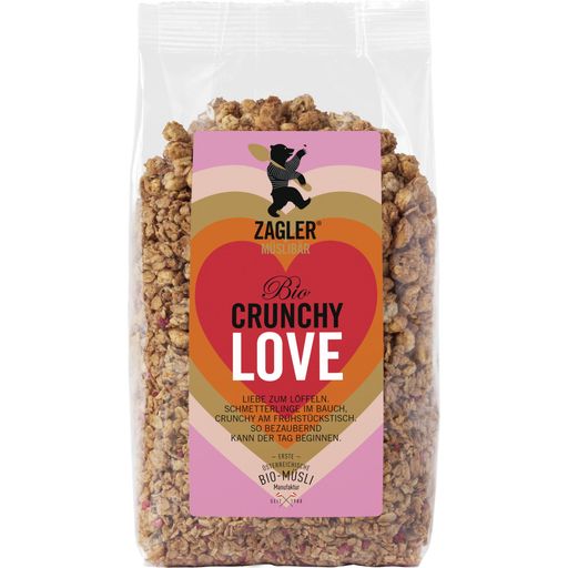 ZAGLER MÜSLIBÄR Ekologisk Crunchy Love - 500 g
