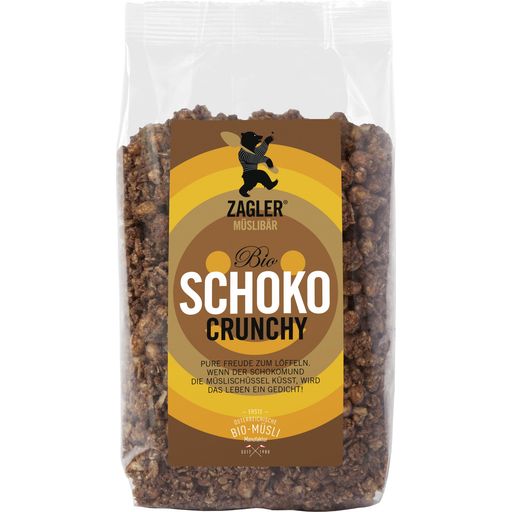 ZAGLER MÜSLIBÄR Crunchy Bio - Chocolat - 500 g