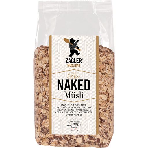 ZAGLER MÜSLIBÄR Organic Naked Muesli - 500 g