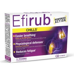 3 Chênes Laboratoires Efirub Chills® - 30 tabletta