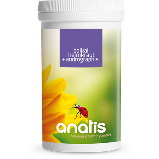 anatis Naturprodukte Scutellaria Baicalensis + Andrographis - 180 capsule