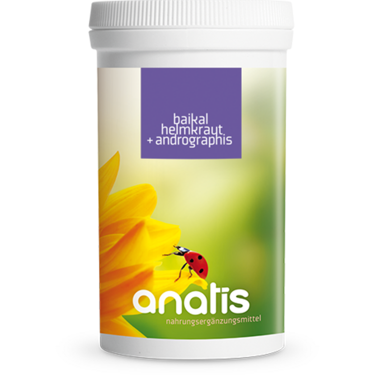 Байкалски шлемник + Андрографис - anatis Naturprodukte - VitalAbo