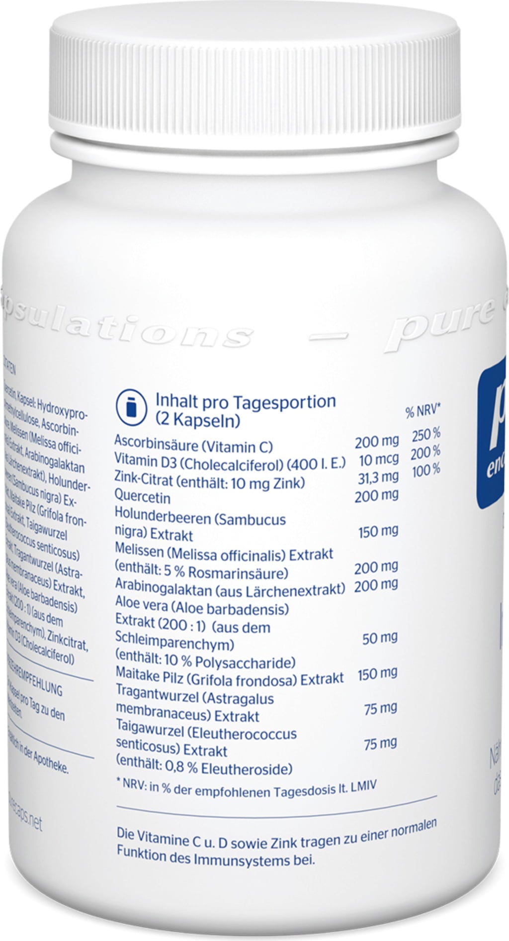 pure encapsulations Immun aktiv - 60 Kapseln