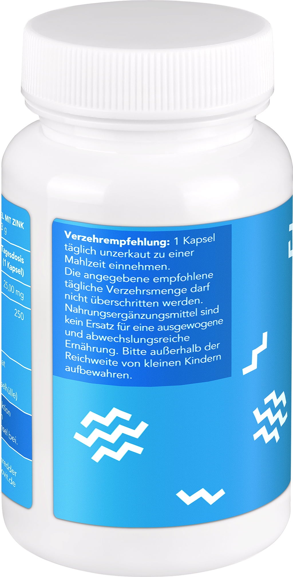 BjökoVit Sinkki bisglysinaatti 25 mg - 90 kapselia