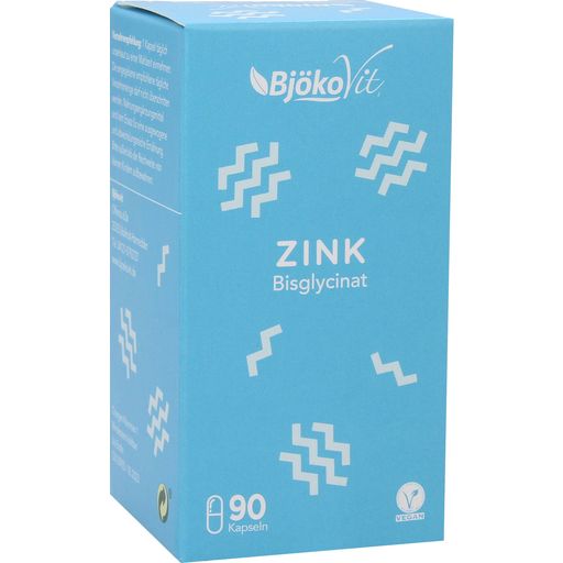 BjökoVit Bisglycinate de Zinc 25 mg. - 90 gélules