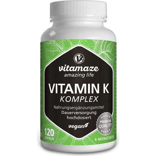 Vitamaze Vitamin K Complex - 120 capsules