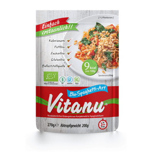 Vitanu Espagueti de konjac bio - 270 g