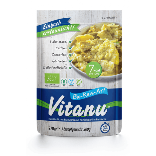 Vitanu Bio-Konjak-Rizs - 270 g