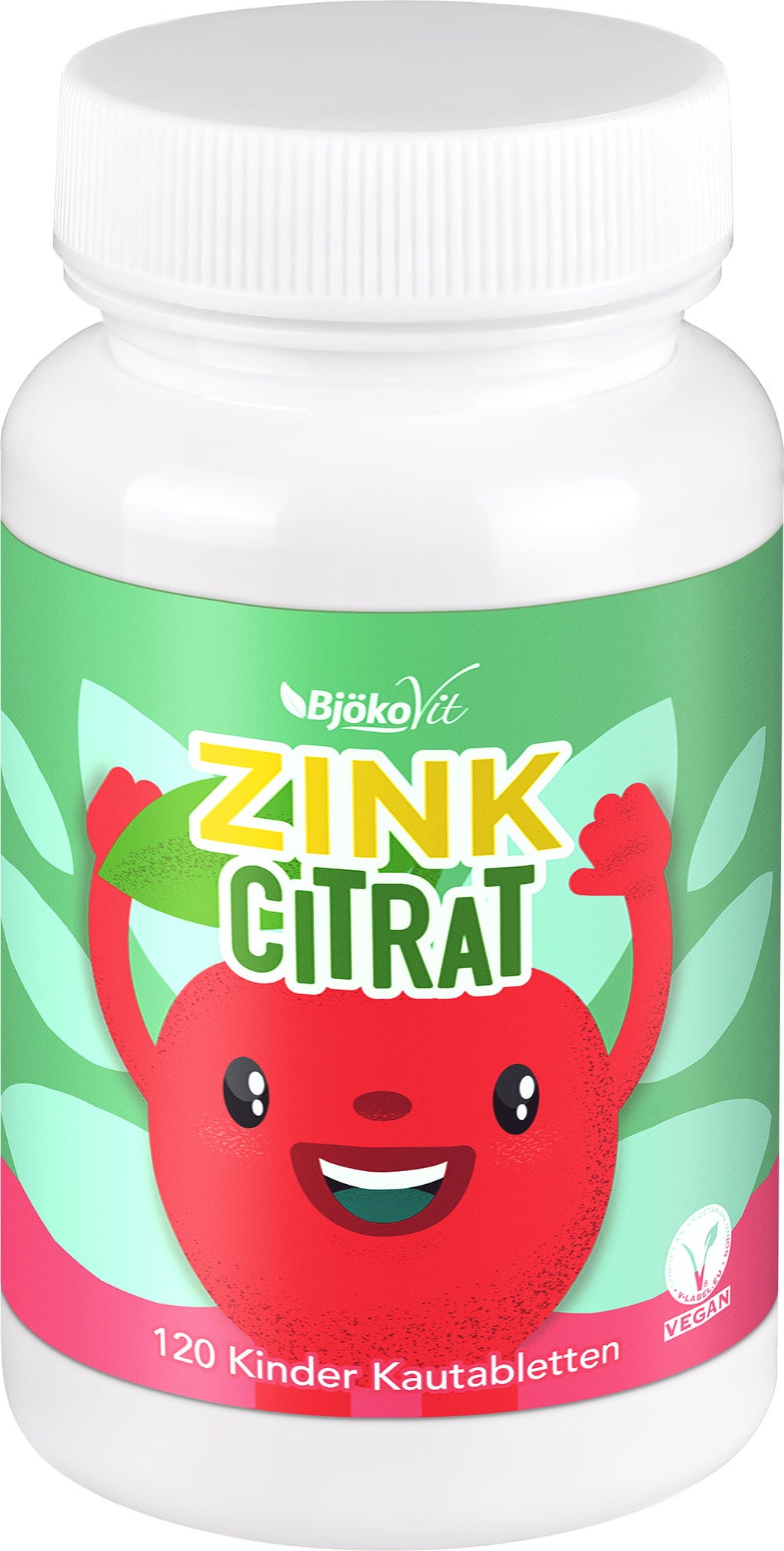 BjökoVit Citrate de Zinc pour Enfants - 120 comprimés à croquer