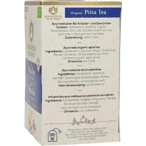 Maharishi Ayurveda Bio čaj Pitta - 15 sáčků