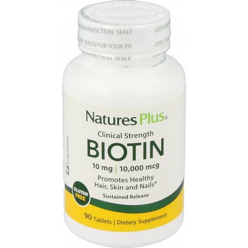 Nature's Plus Biotin 10 mg - 90 tablettia