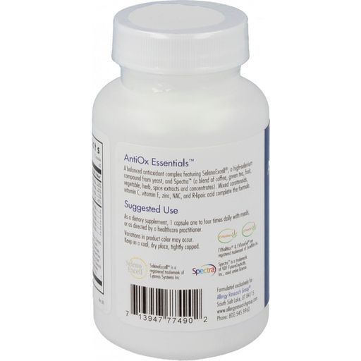 Allergy Research Group AntiOx Essentials™ - 60 Vegetarische Capsules