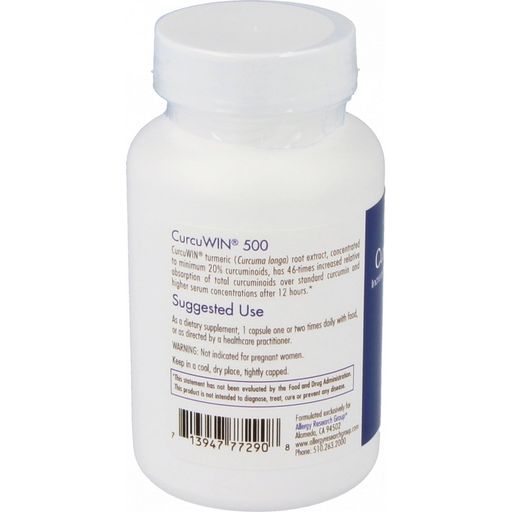 Allergy Research Group CurcuWIN® 500 - 60 veg. kapslar