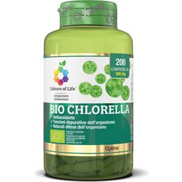Optima Naturals Colors of Life® Organic Chlorella - 200 tablets