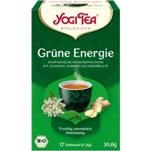 Yogi Tea Bio čaj Zelená energia - 17 vrecúšok