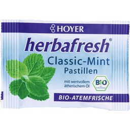 HOYER Bio pastilky herbafresh Mint - Classic