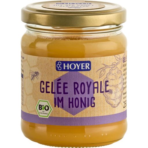 HOYER Bio mateří kašička v medu - 250 g