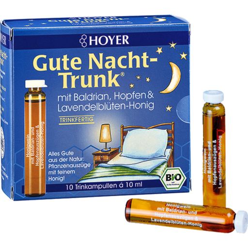 HOYER Gute Nacht-Trunk Trinkampullen Bio - 100 ml