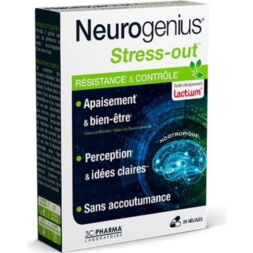 3 Chenes Laboratoires Neurogenius Stress-out - 30 cápsulas