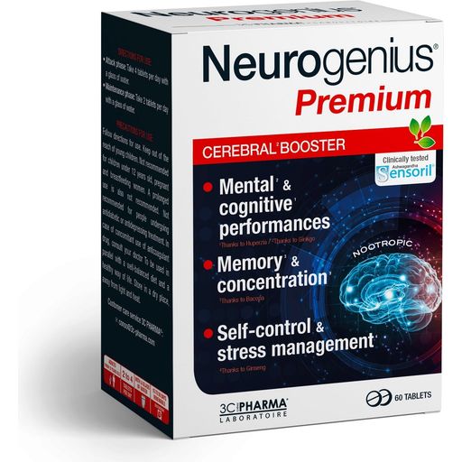 3 Chênes Laboratoires Neurogenius Premium - 60 Tabletki