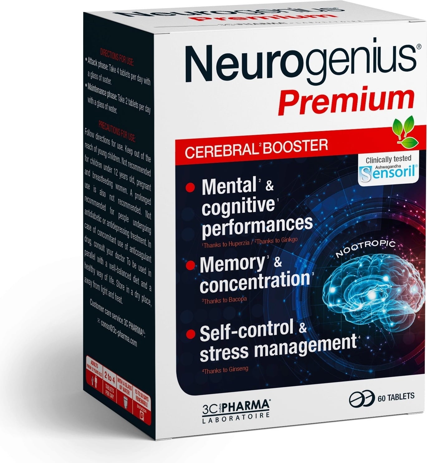 3 Chênes Laboratoires Neurogenius Premium