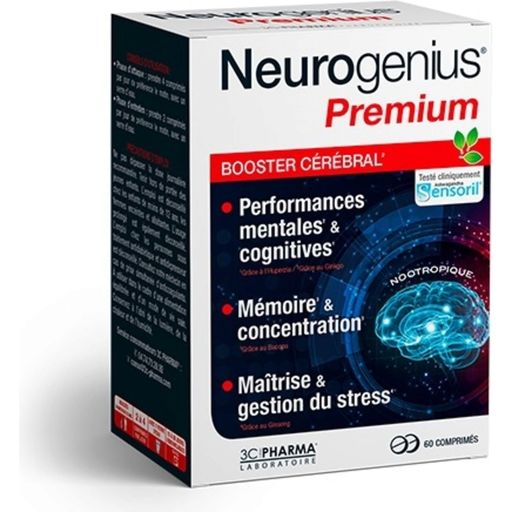 3 Chenes Laboratoires Neurogenius Premium - 60 comprimés
