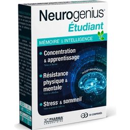 3 Chenes Laboratoires Neurogenius Student - 30 tablettia