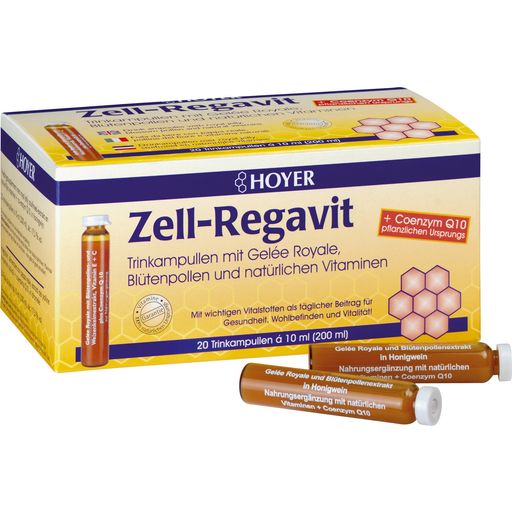 HOYER Zell-Regavit - ampule za piće BIO - 200 ml