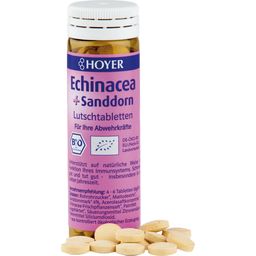 HOYER Echinacea + Sanddorn Lutschtabletten Bio - 60 Stück
