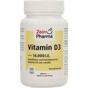 ZeinPharma Vitamin D3 gel kapsule 14.000 I.E. - 120 Gel-kapsule