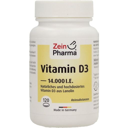 ZeinPharma Vitamine D3 Softgels 14.000 IE - 120 Softgels