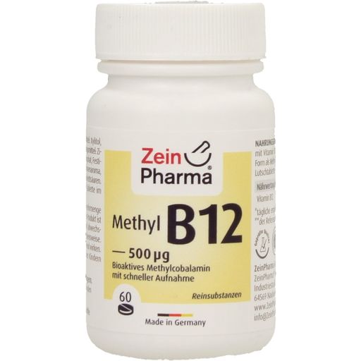 ZeinPharma Vitamin B12 500 μg - 60 Lutschtabletten