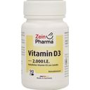 ZeinPharma Vitamina D3 - 2000 U.I. - 90 capsule veg.