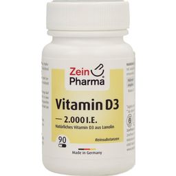 ZeinPharma Vitamin D3 2000 I.U.