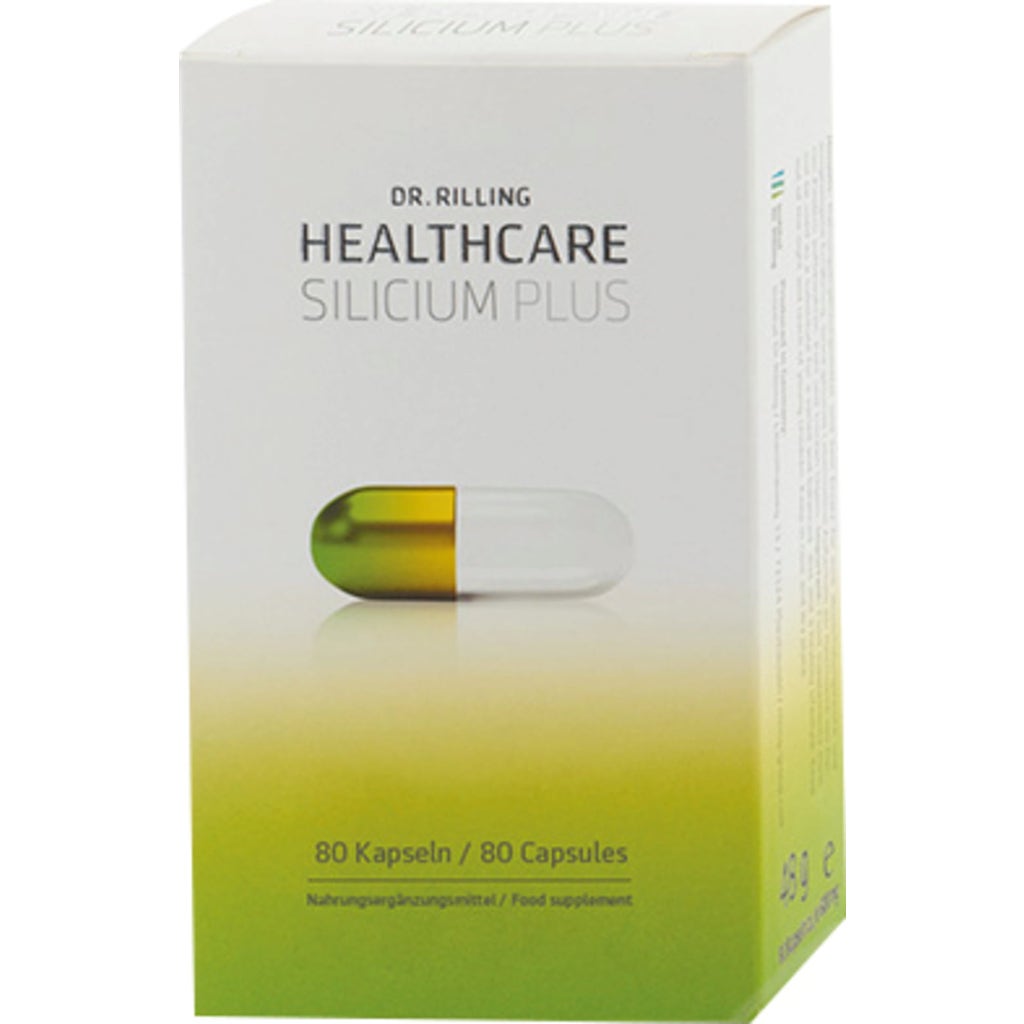 Silicium Plus Силиций, 80 капсули - Dr. Rilling Healthcare - VitalAbo