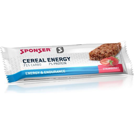 Sponser® Sport Food Cereal Energy Bar Strawberry - 40 g