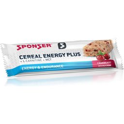 Sponser® Sport Food Cereal Energy Plus Bar Cranberry - 40 g