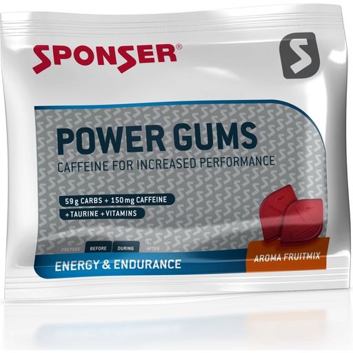 Sponser Sport Food Power Gums, Fruit Mix, 75 g - 75 g