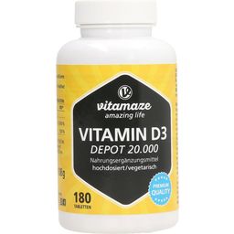 Vitamaze Vitamin D3 - 180 Tabletten
