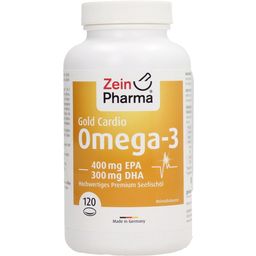 ZeinPharma Omega-3 Gold Cardio Edition - 120 Kapseln
