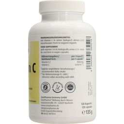 ZeinPharma Vitamine C 1000 mg  - 120 gélules