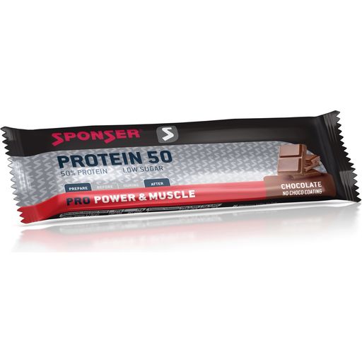 Sponser® Sport Food Protein 50 Chocolate Riegel - 70 g