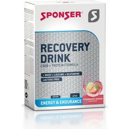 Sponser® Sport Food Recovery Drink Strawberry-Banana - 20 x 60 g