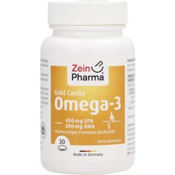 ZeinPharma Omega-3 Gold Cardio Edition - 30 Kapslar