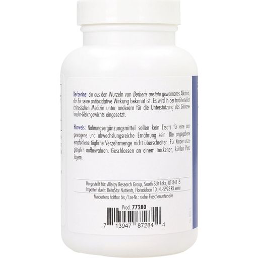 Allergy Research Group® Berberine - 90 veg. Kapseln